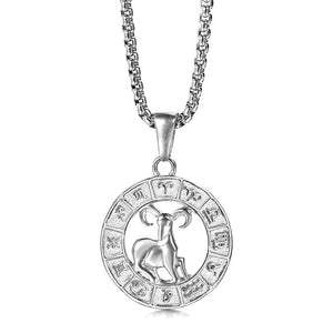 Open image in slideshow, ZŌDIACUS PENDANT (SILVER)
